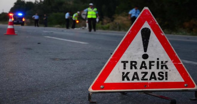 GAZİMAĞUSA'DA TRAFİK KAZASI