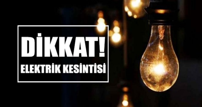 GAZİMAĞUSA’DA YARIN BAZI BÖLGELERE 8-10 SAAT BOYUNCA ELEKTRİK VERİLEMEYECEK