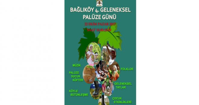 Geleneksel Palüze Günü 22 Ekim’de Bağlıköy’de