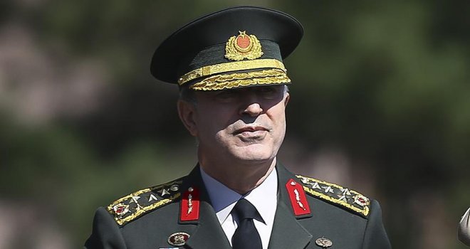 Genelkurmay Başkanı Akar 'çatı' davasında ifade verdi.