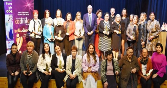 “Girne Belediyesi Kentin Güçlü Kadınları Ödül Töreni” dün akşam yapıldı
