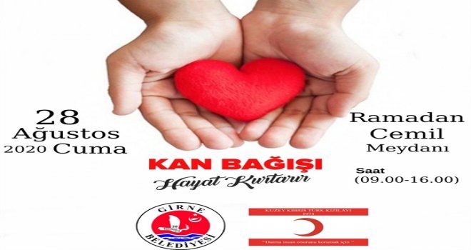 GİRNE BELEDİYESİNDEN KAN BAĞIŞ KAMPANYASI İÇİN ÇAĞRI…