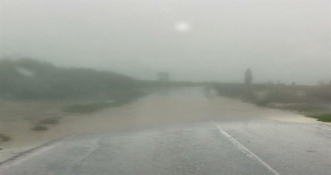 Girne Dağyolu’nda buzlanma!