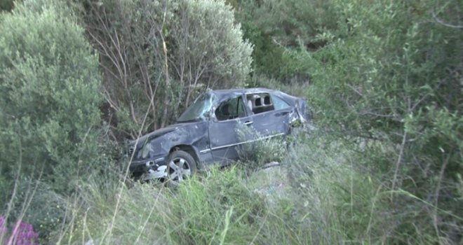 Girne-Lefkoşa yolunda kaza ucuz atlatıldı !!!