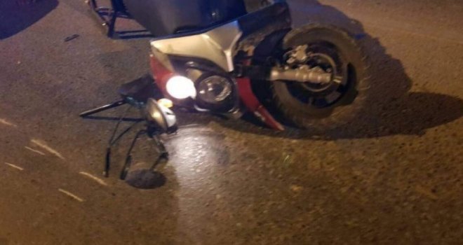 Girne'de motor kazası! 2 Yaralı