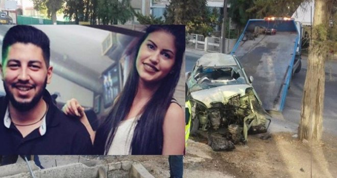 Güney Lefkoşa'da doğum günü dönüşü feci kaza.