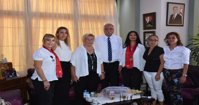 GÜNGÖRDÜ, GİRNE VATAN LİONS KULÜBÜ’NÜ KABUL ETTİ