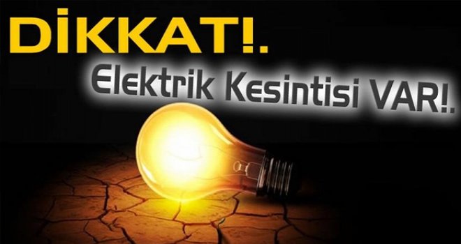 GÜZELYURT’TA PAZAR GÜNÜ 6 SAAT ELEKTRİK KESİNTİSİ UYGULANACAK