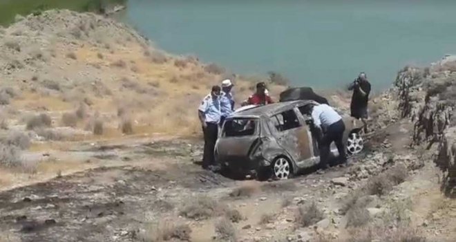 Hamitköy barajı yakınlarında feci kaza