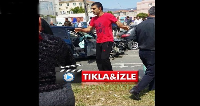 Hamitköy'ü birbirine katan sarhoş sürücünün kaza anı görüntüleri