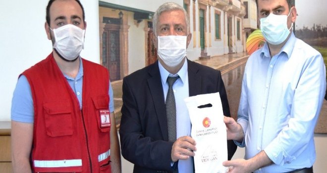 Hijyen paketleri teslim alındı