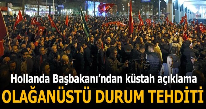 Hollanda makamlarından Bakan Kaya’ya engel