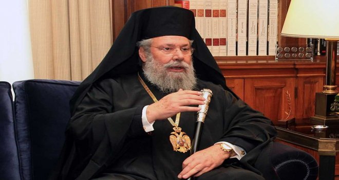 Hrisostomos seçim kampanyasını başlattı