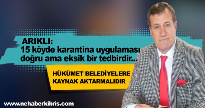 HÜKÜMET BELEDİYELERE KAYNAK AKTARMALIDIR