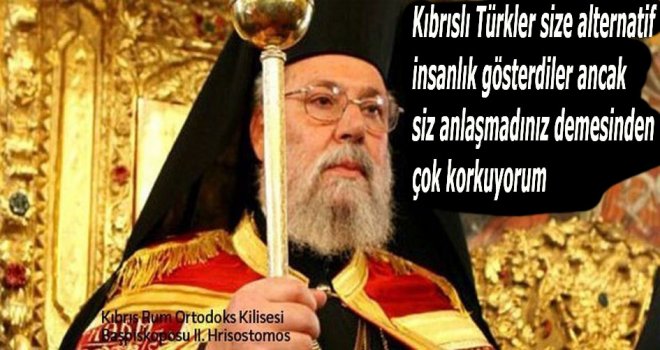 II. Hrisostomos: “Umarım bu su bize zehir olmaz”