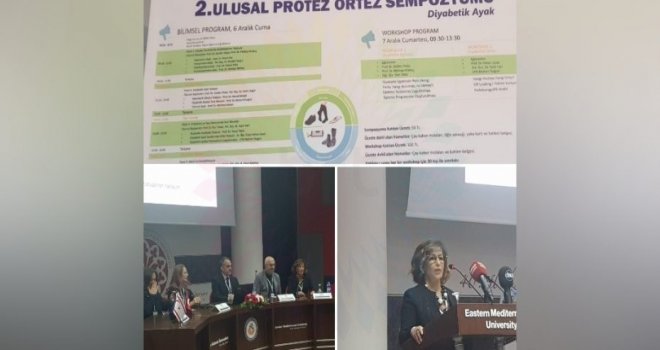 II. Ulusal Protez Ortez Sempozyumu DAÜ’de yapılıyor