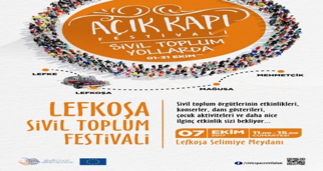 İKİNCİ AÇIK KAPI FESTİVALİ CUMARTESİ SELİMİYE MEYDANI'NDA BAŞLIYOR