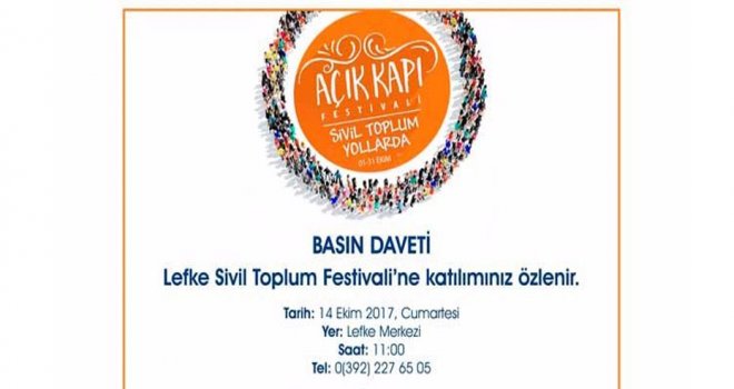 İkinci Açık Kapı Festivali Lefke’de