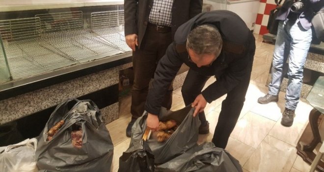 İNÖNÜ YOL KAVŞAĞINDA BİR ARAÇTA KAÇAK ET ELE GEÇİRİLDİ