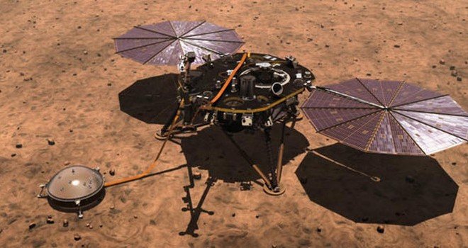 InSight Mars’a indi