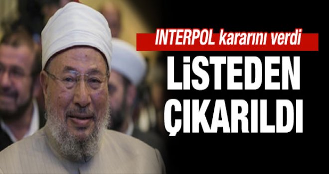 INTERPOL'den Karadavi kararı