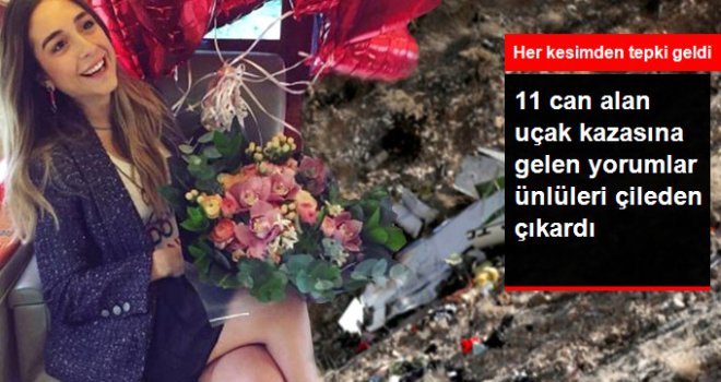 İran'daki Uçak Kazasıyla İlgili Olumsuz Yorumlara Ünlülerden Sert Tepki