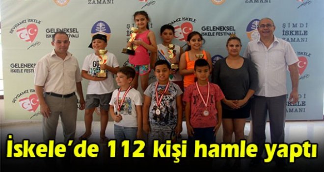 İskele’de 112 kişi hamle yaptı
