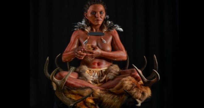 İsveç’te 7.000 yıllık şaman yeniden canlandırıldı