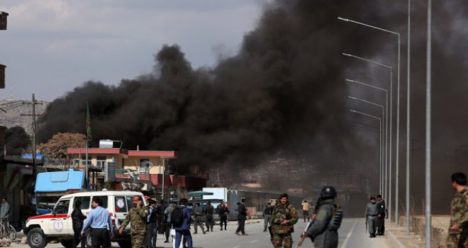 KABİL'DE İNTİHAR SALDIRISI'  1 ÖLÜ, 6 YARALI
