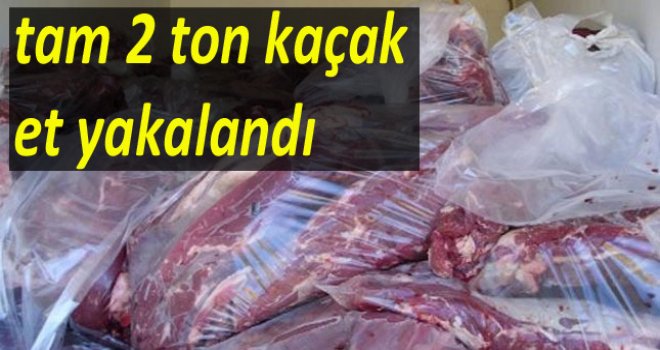 Kaçak Et Operasyonu