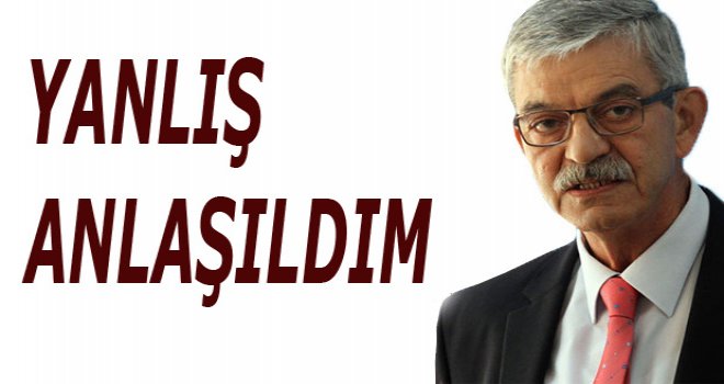 Kalyoncu: Sözlerim Yanlış Anlaşıldı