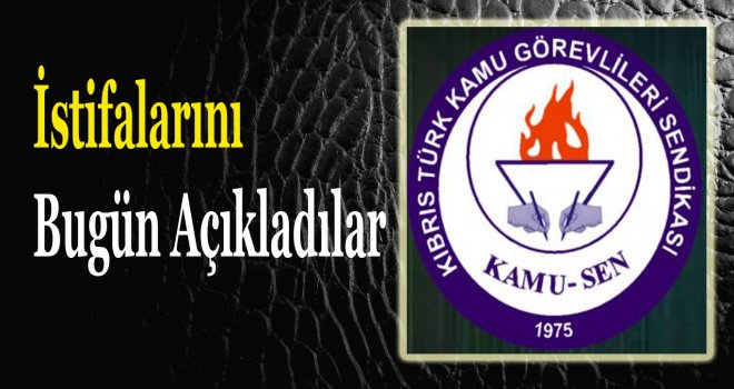 KAMUSEN'DE TOPLU İSTİFALAR VERİLDİ