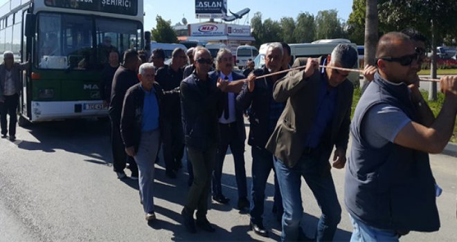 Kar-İş Gazimağusa’da eylem yaptı