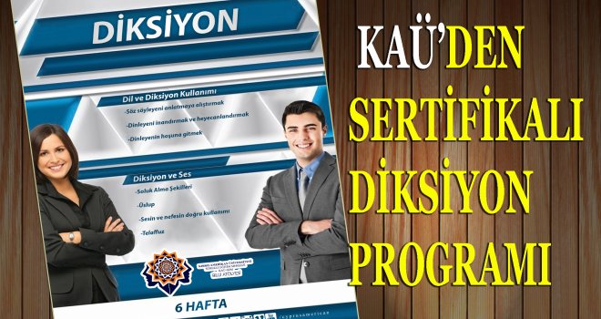 KAÜ'den Yeni Bir Program Daha...