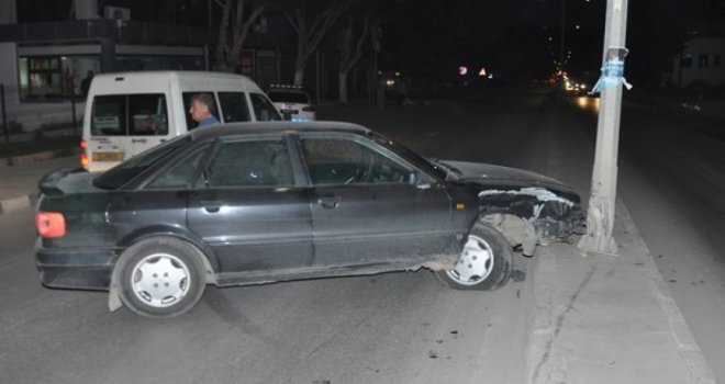 Kaza yaptı, kaçtı!