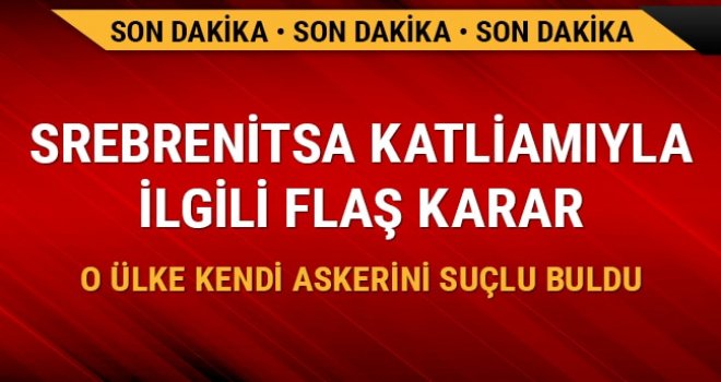 Kendi askerini suçlu buldu