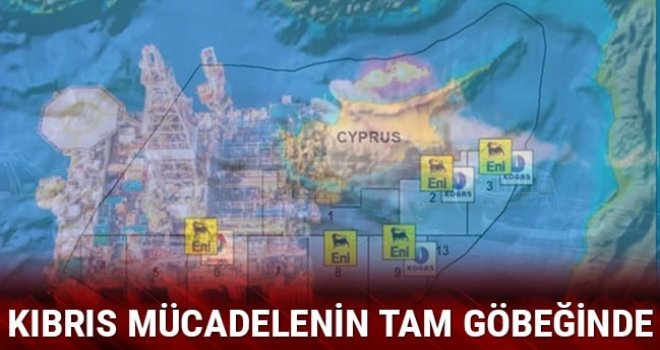 Kıbrıs Adası, Akdeniz'deki enerji mücadelesinin göbeğinde'