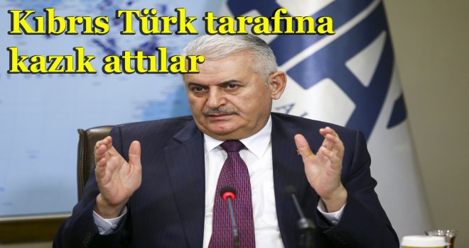 Kıbrıs Türk tarafına kazık attılar