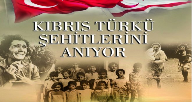 KIBRIS TÜRKÜ ŞEHİTLERİNİ ANIYOR 