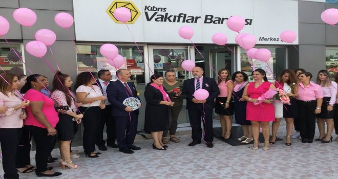 KIBRIS VAKIFLAR BANKASI, MEME KANSERİ FARKINDALIK AYI KAPSAMINDA ETKİNLİK DÜZENLEDİ