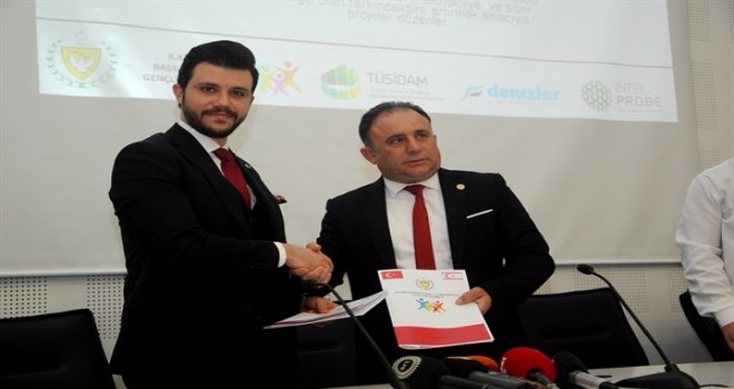 “KIBRIS’IN SİBER KAHRAMANLARI” PROJESİNİN İMZALARI ATILDI