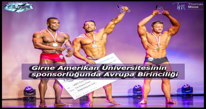 Kıbrıslı Türk GAÜ'nün Kanatları Altında Avrupa Birincisi Oldu