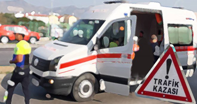 Kırmızı ışıkta geçti, 1'i ağır, 3 yaralı