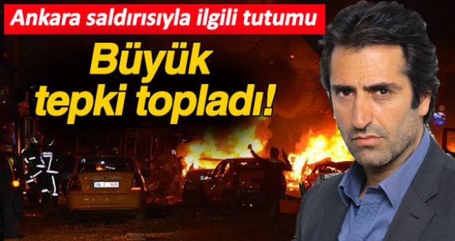 Kırmızıgül'ün Ankara saldırısı sonrası tutumu büyük tepki topladı