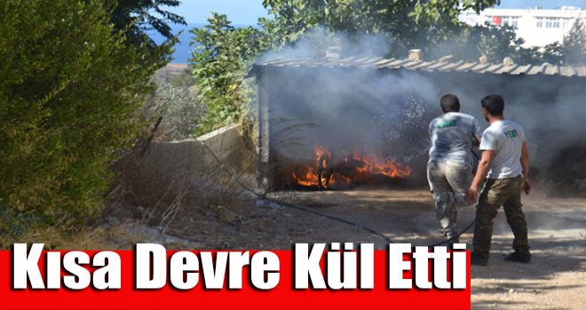 Kısa devre kül etti
