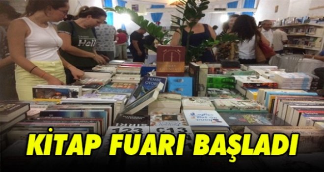 KİTAP FUARI BAŞLADI