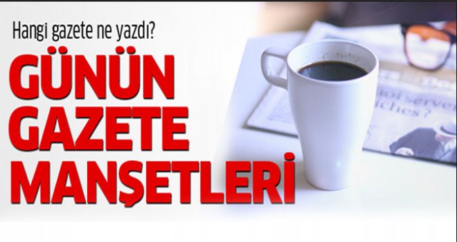 KKTC GAZETE MANŞETLERİ--