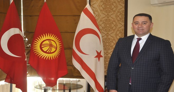 KKTC KIRGIZİSTAN İLE İLİŞKİLERİNİ GELİŞTİRMEYİ HEDEFLİYOR.