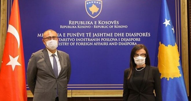 Kosova Dışişleri Bakanı Stublla'dan Türkiye'ye teşekkür
