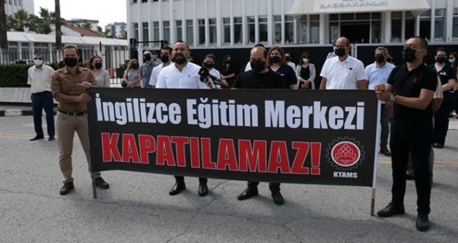 KTAMS Başbakanlık önünde eylem yaptı